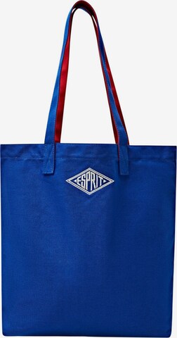 ESPRIT Shopper in Blauw: voorkant