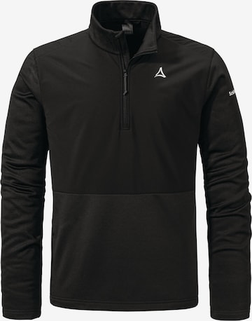 Schöffel Tricot in Zwart: voorkant