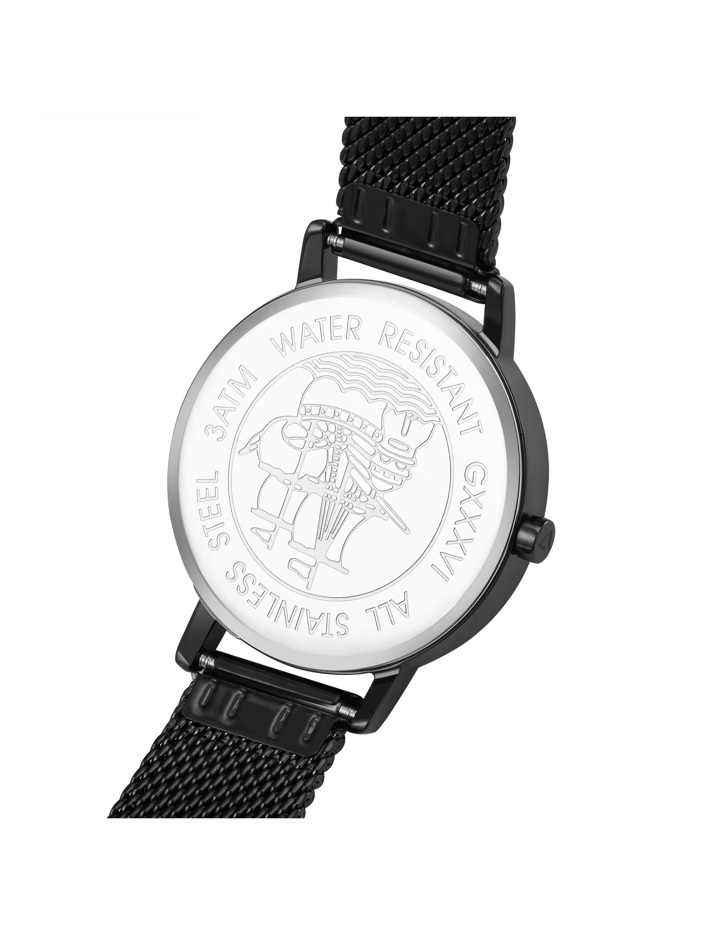Gigandet Analog Watch 'MINIMALISM' in Black