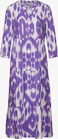 STREET ONE Shirt Dress in Purple: front