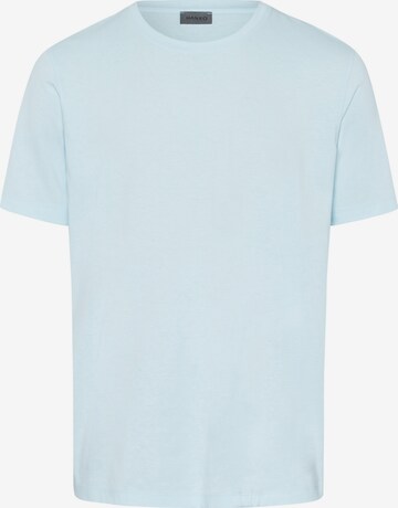 Hanro Shirt ' Living Shirts ' in Blauw: voorkant