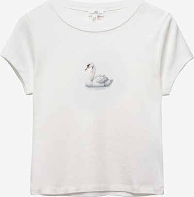 Pull&Bear Majica 'PACIFIC' u svijetlosiva / roza / crna, Pregled proizvoda