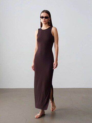 Dilvin Dress in Brown