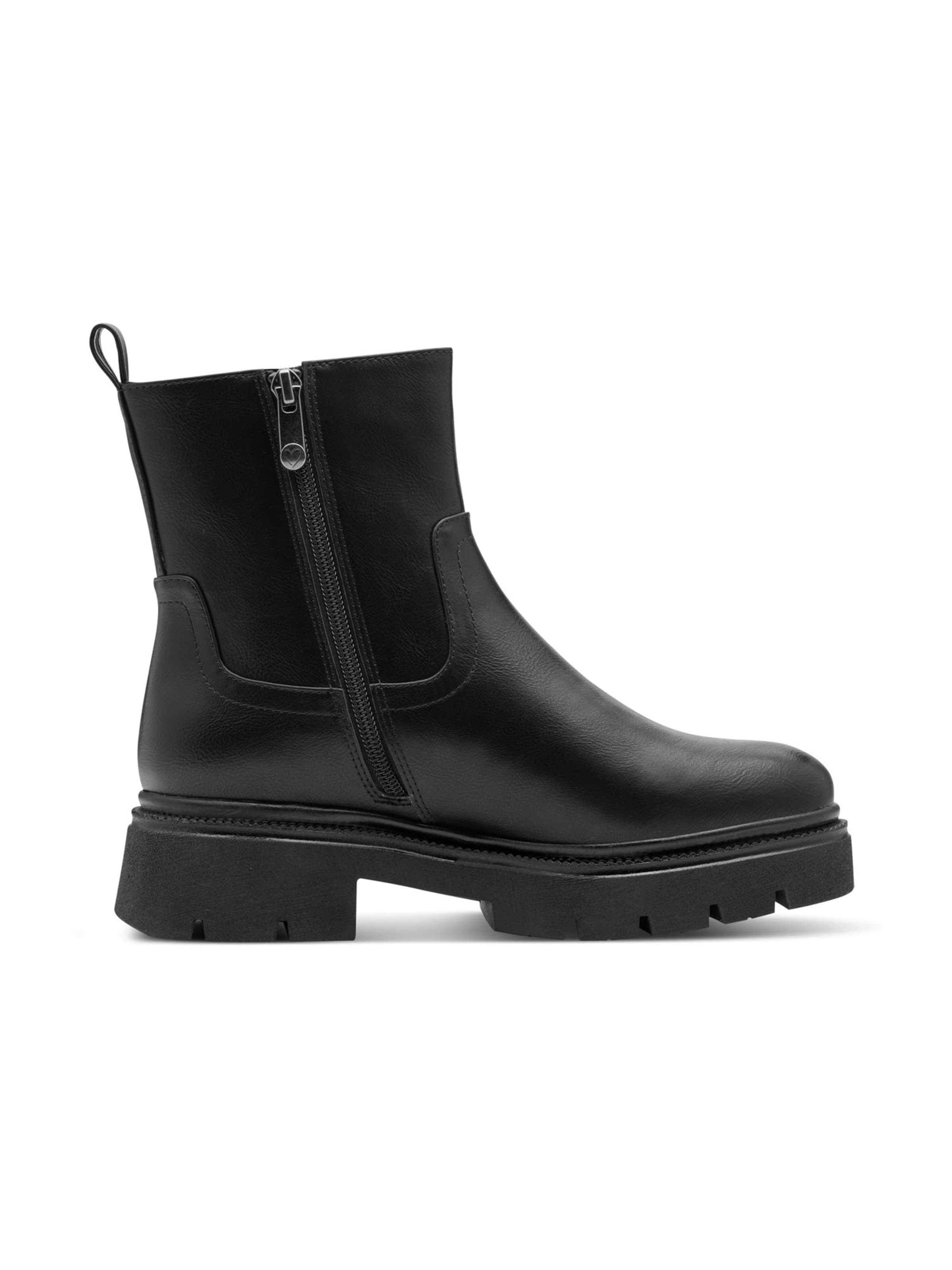 MARCO TOZZI Členkové čižmy - Čierna