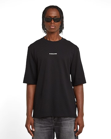 G-STAR Shirt in Zwart: voorkant