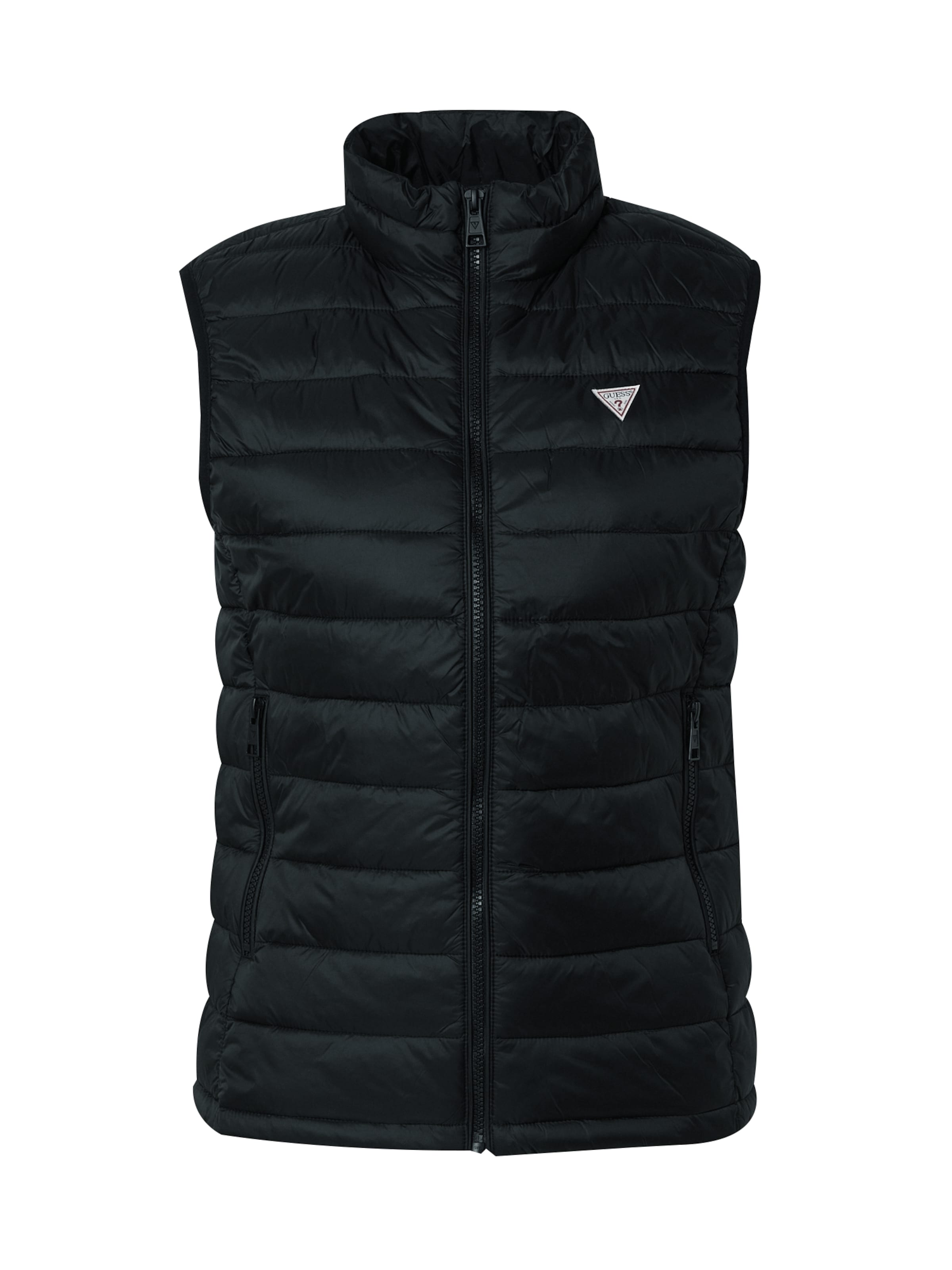 GUESS JEANS Bodywarmer in Zwart: voorkant