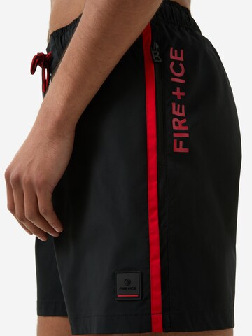 Bogner Fire + Ice Badeshorts 'Sorin' in Schwarz