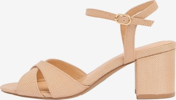 Sandales Friends Like These en beige : devant