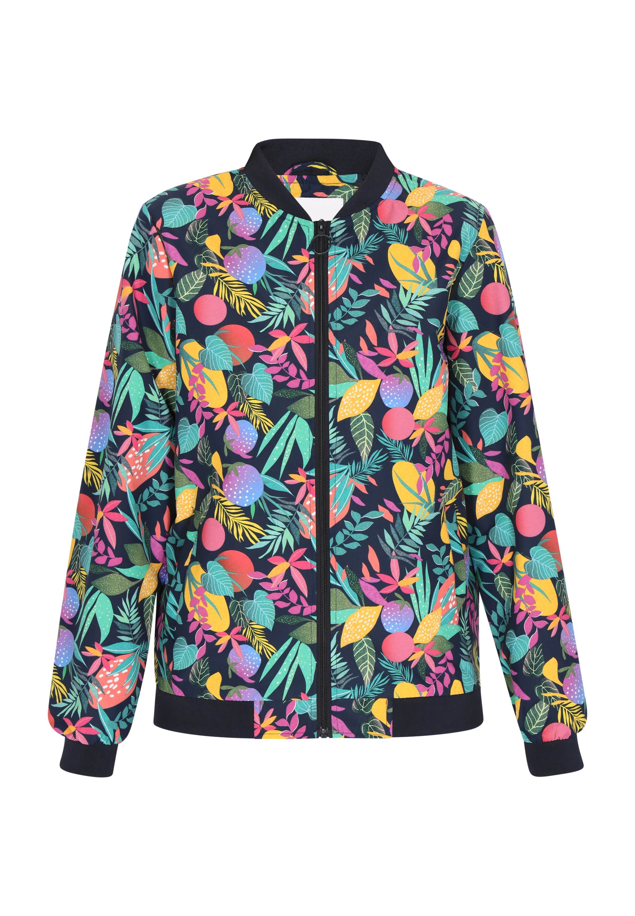 Veste mi-saison MYMO en noir : devant