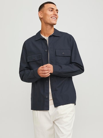 Comfort fit Camicia 'JJEvenice' di JACK & JONES in nero: frontale