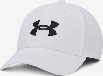 UNDER ARMOUR Athletic Cap 'Blitzing' in White: front