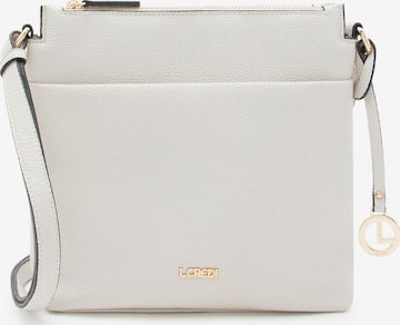 L.CREDI Umhängetasche 'Ella' in Grau: Vorderseite