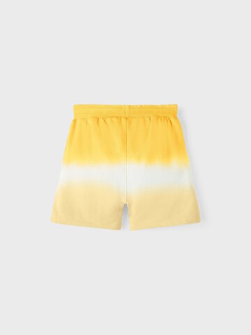 Regular Pantalon NAME IT en jaune