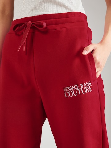 Versace Jeans Couture Zúžený strih Nohavice - Červená