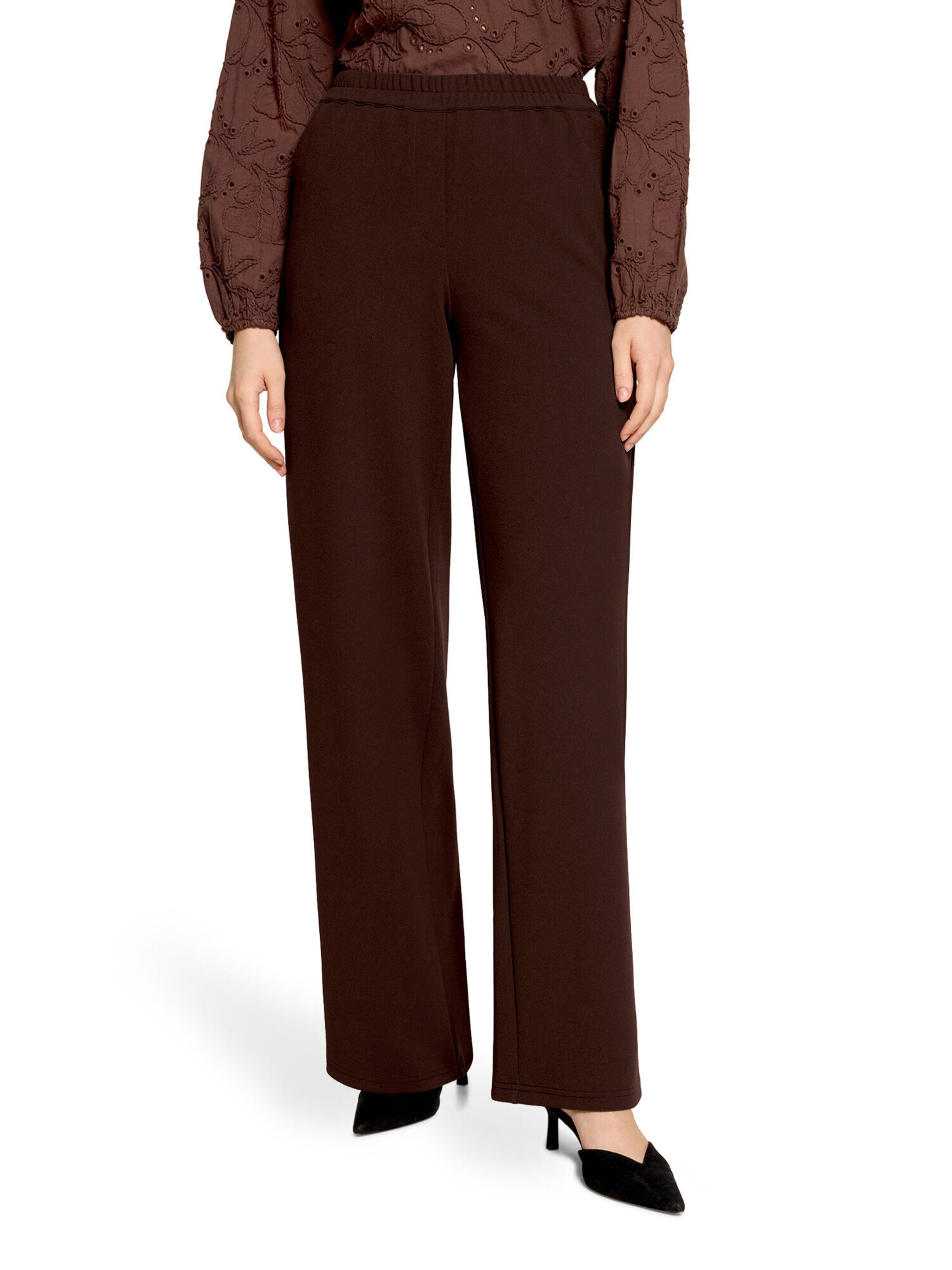 Betty Barclay Loosefit Hose in Braun