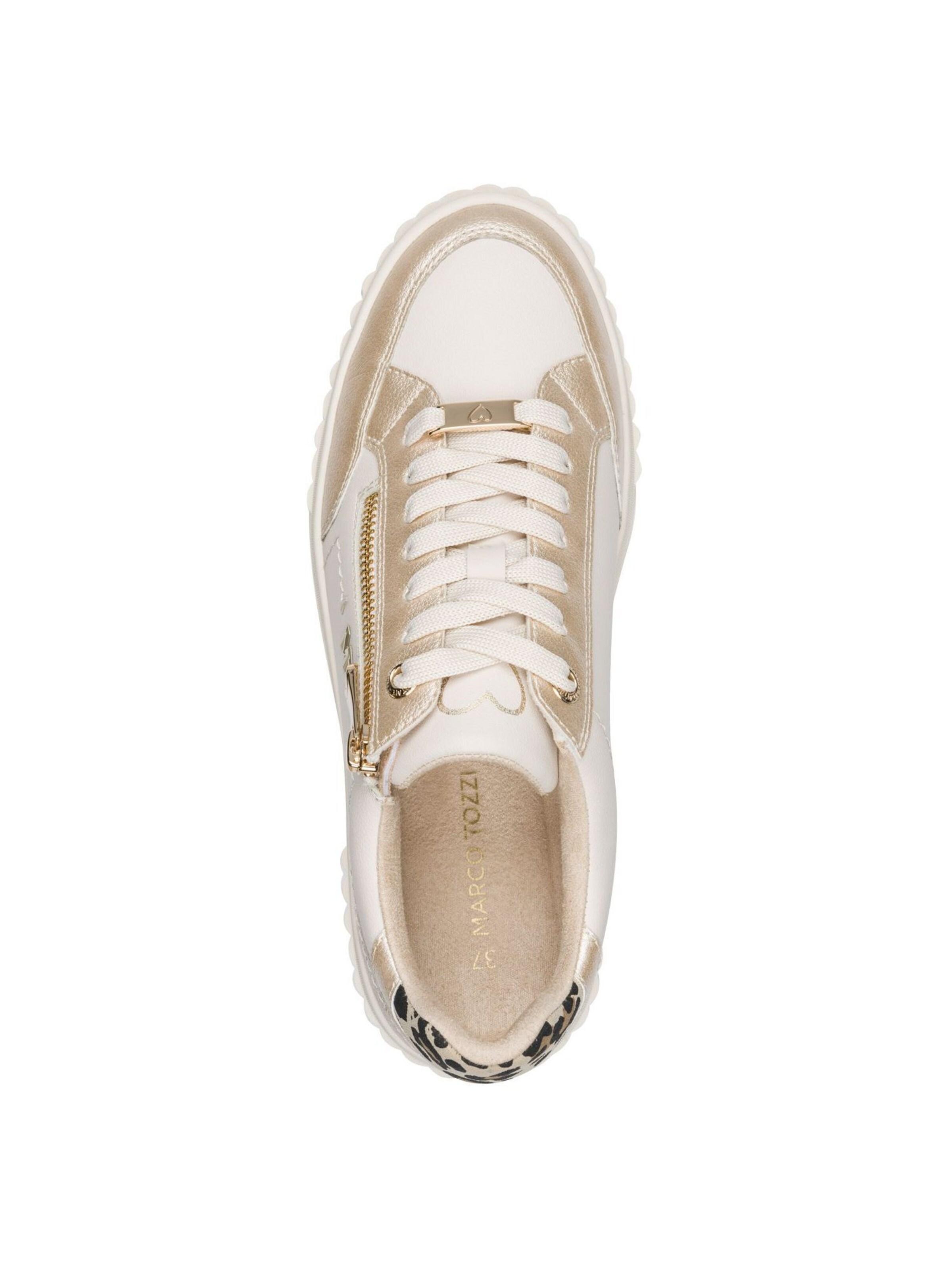 MARCO TOZZI Sneakers laag in Beige