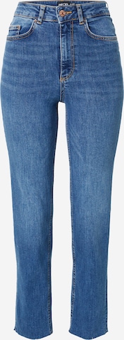 Tapered Jeans 'DELLY' de la PIECES pe albastru: față