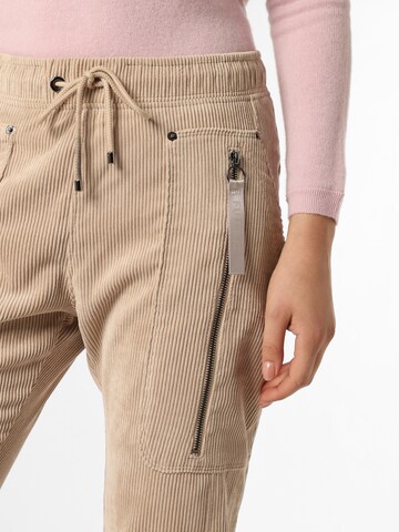 MAC Regular Trousers 'Future' in Beige