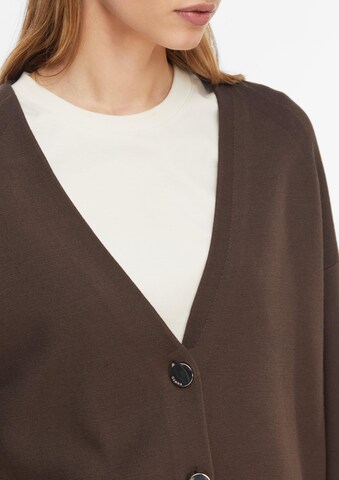 COMMA Knit cardigan in Brown