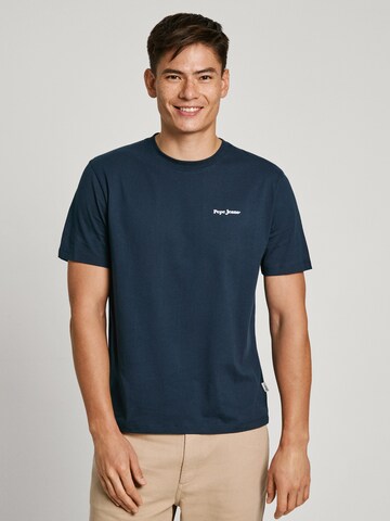 Pepe Jeans Shirt 'AXEL' in Blauw