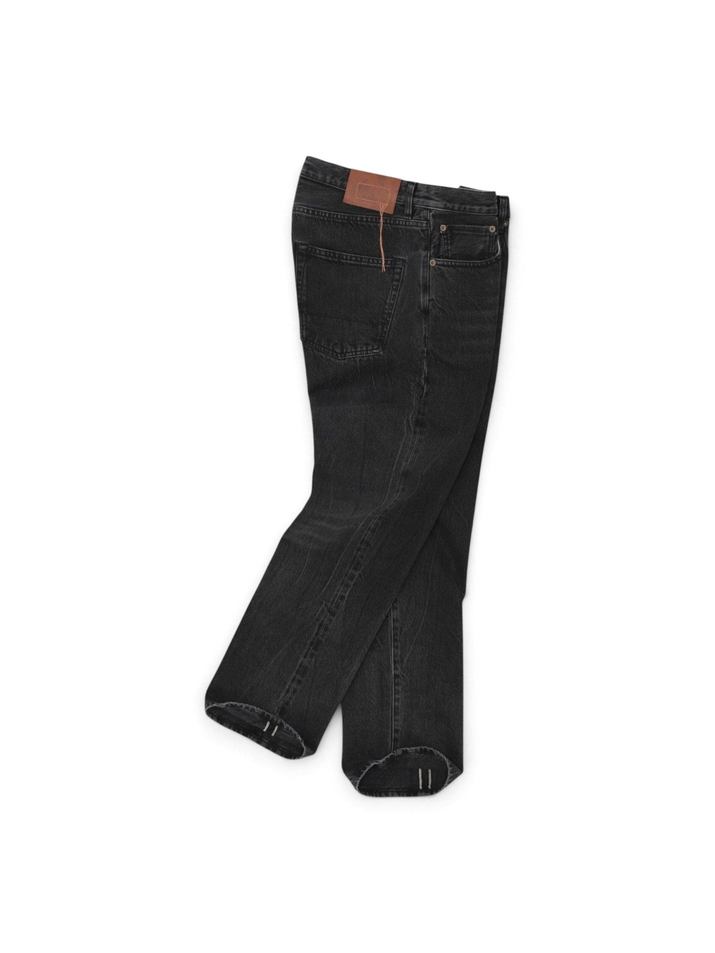 Fortela Regular Jeans '965 John Japan Selvedge Denim 5-Pocket Regular Fit Grey' in Grey