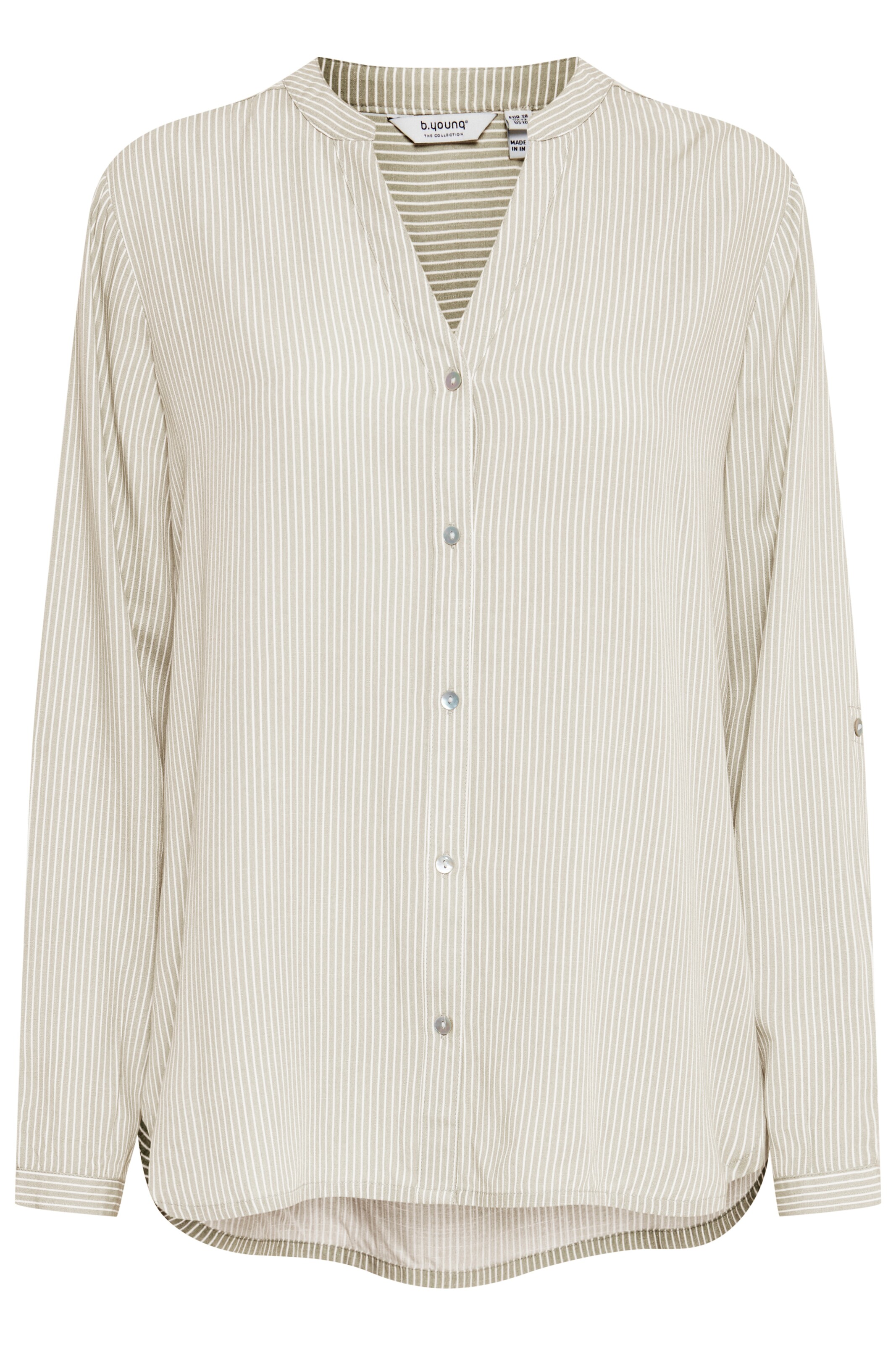 b.young Blouse in Beige: front