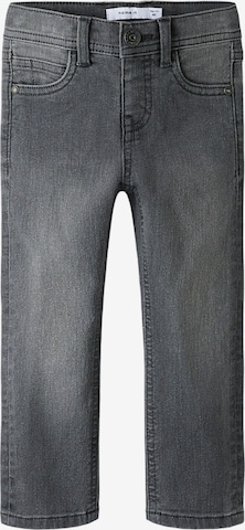 NAME IT - Slimfit Vaquero 'NMMSILAS' en gris: frente