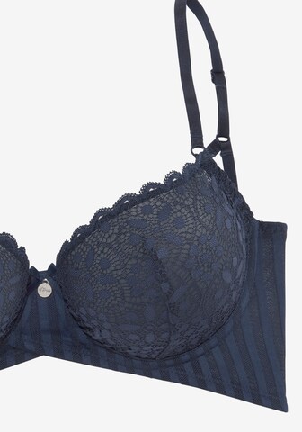 s.Oliver T-shirt Bra in Blue