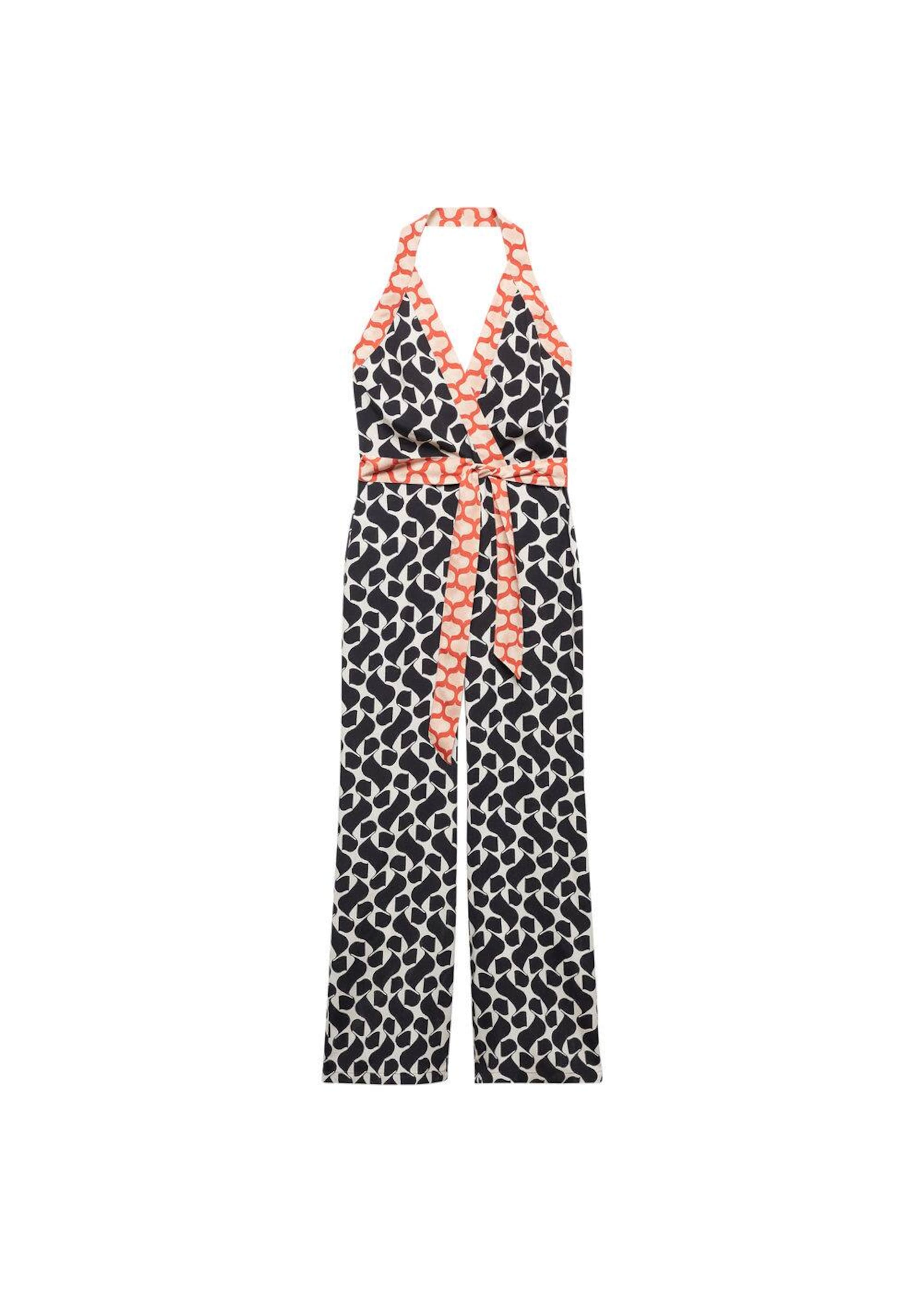 MANGO Overal 'Cosim' - Čierna: predná strana