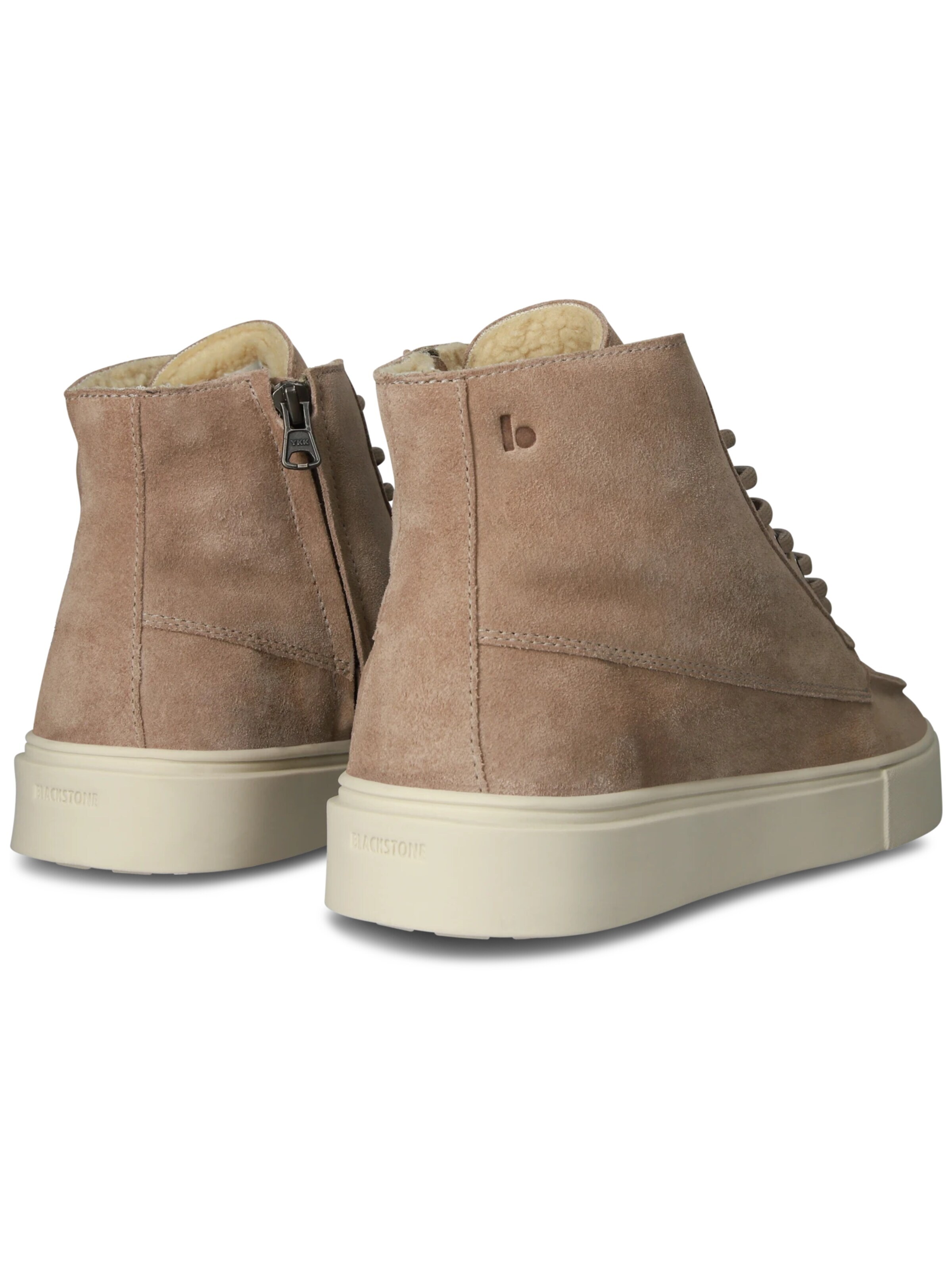 Sneaker alta 'RUBY EERO - ZIPPER' di BLACKSTONE in beige