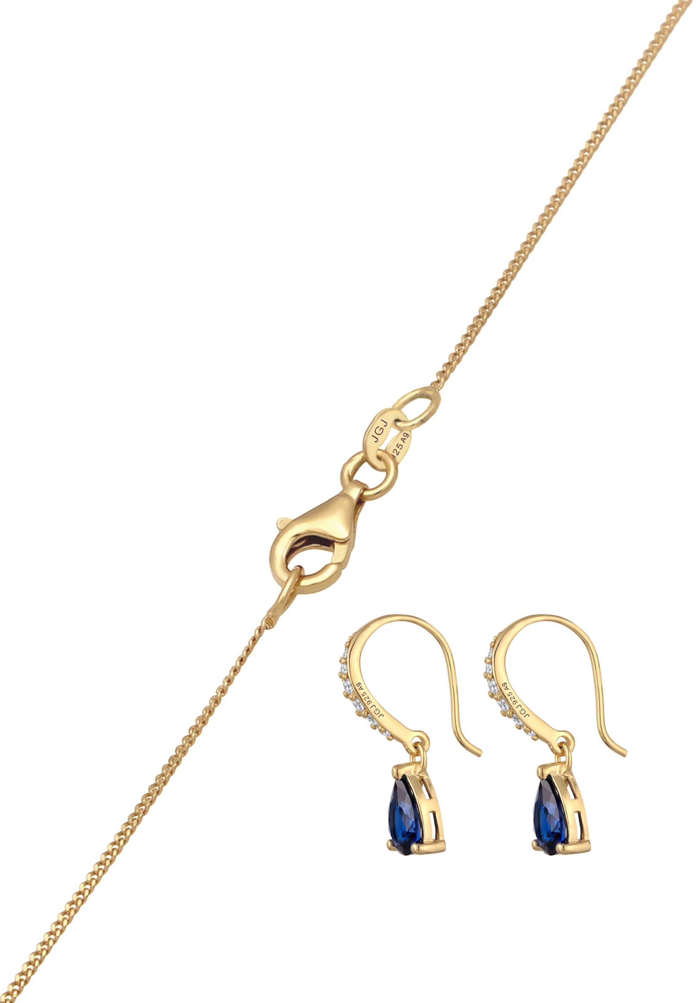 ELLI Schmuckset in Blau