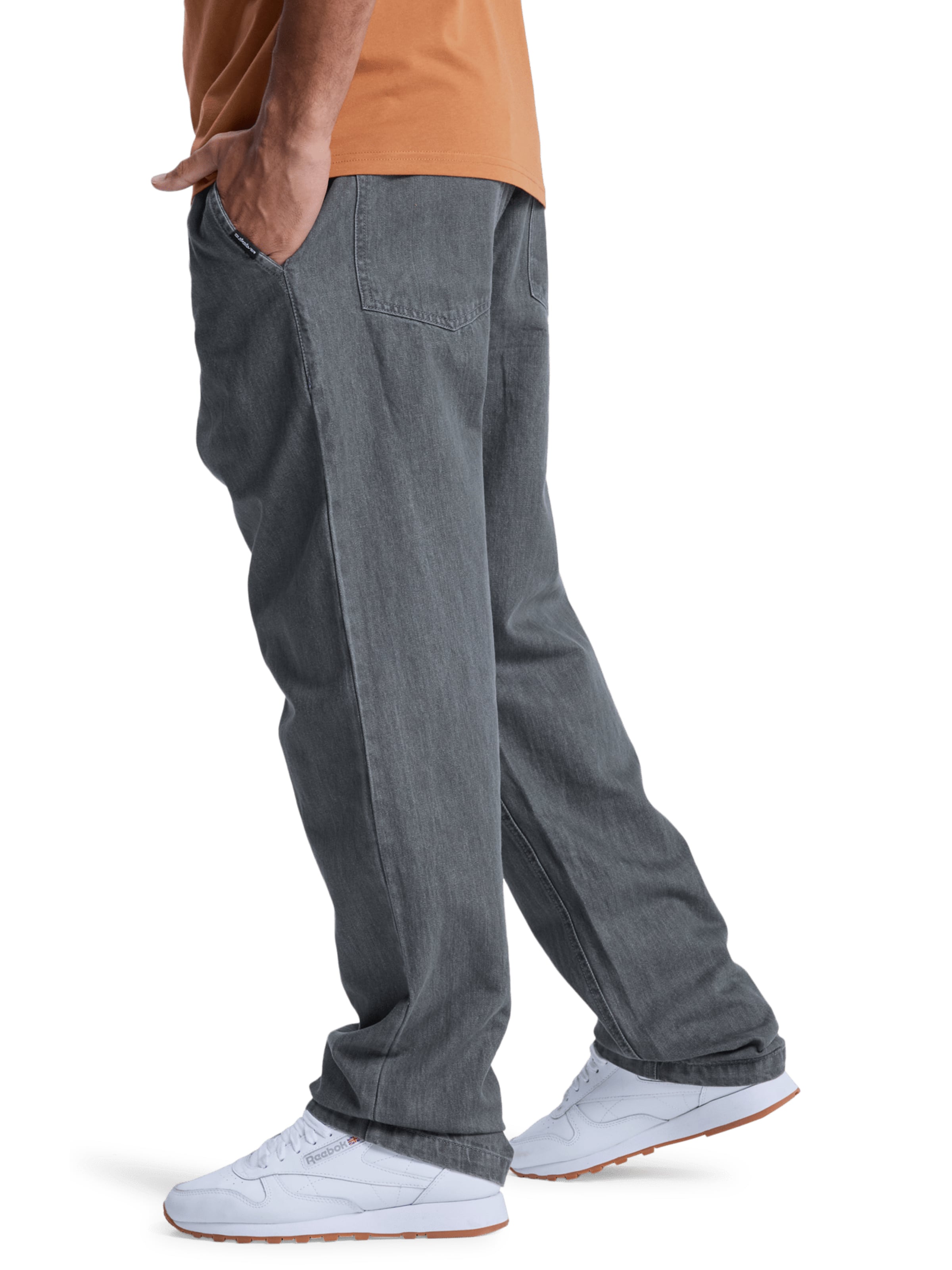 QUIKSILVER Loosefit Jeans in Grau