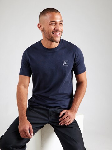 Marc O'Polo T-shirt i blå: framsida