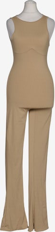 Oh Polly Jumpsuit in XXS in Beige: front