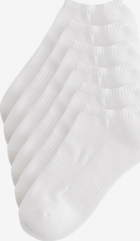 Next Socks in White: front