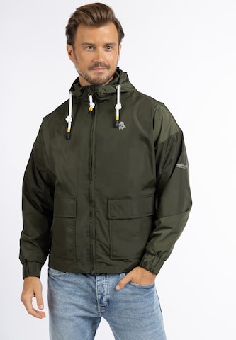 Schmuddelwedda Performance Jacket in Green: front