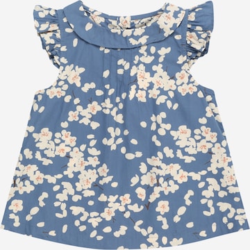 PETIT BATEAU - Blusa em azul: frente