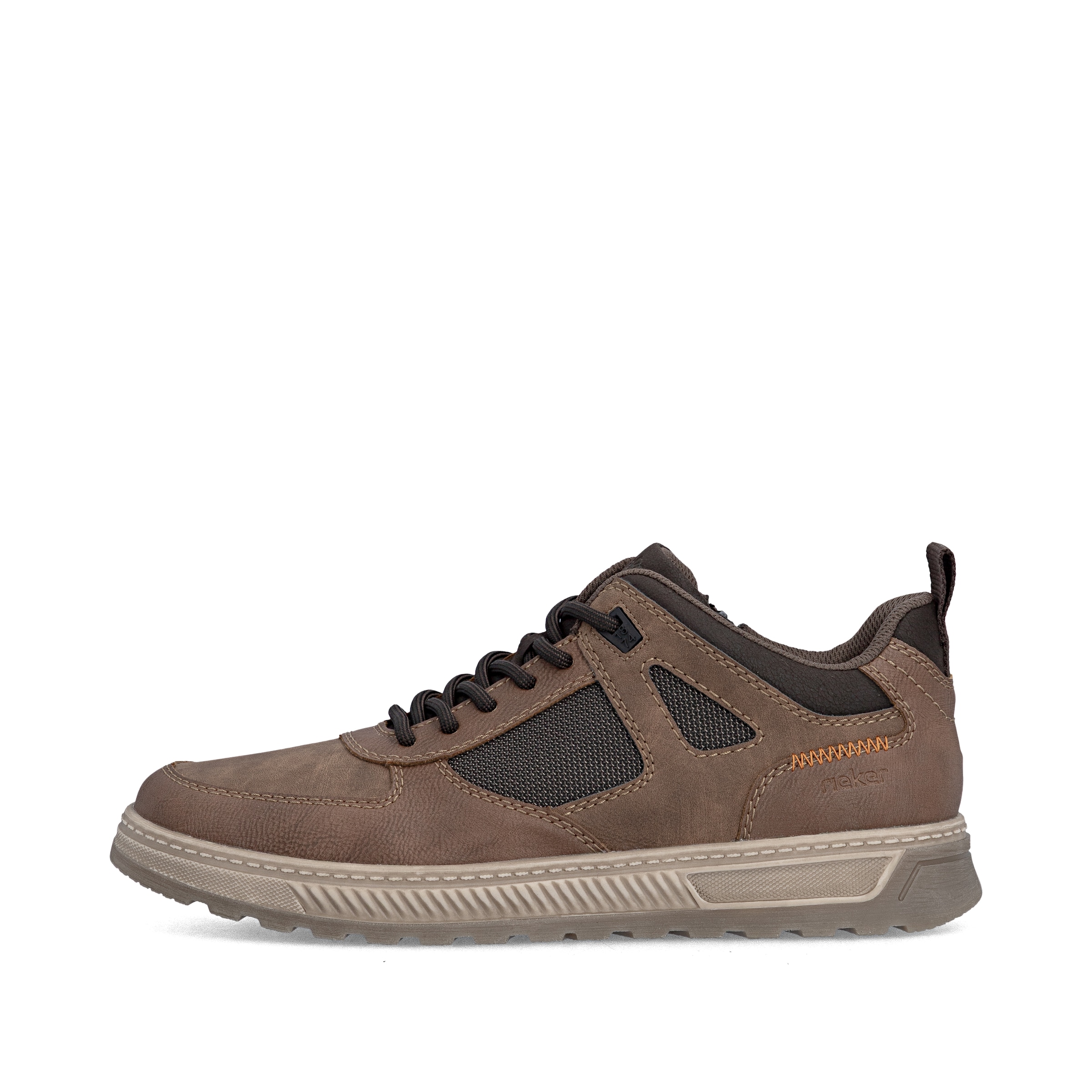 Baskets basses Rieker en marron
