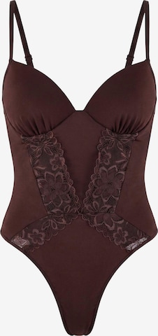 Trendyol Body värissä ruskea: etupuoli
