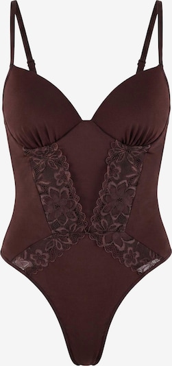 Trendyol Body, veľkosť S - tmavohnedá, Produkt