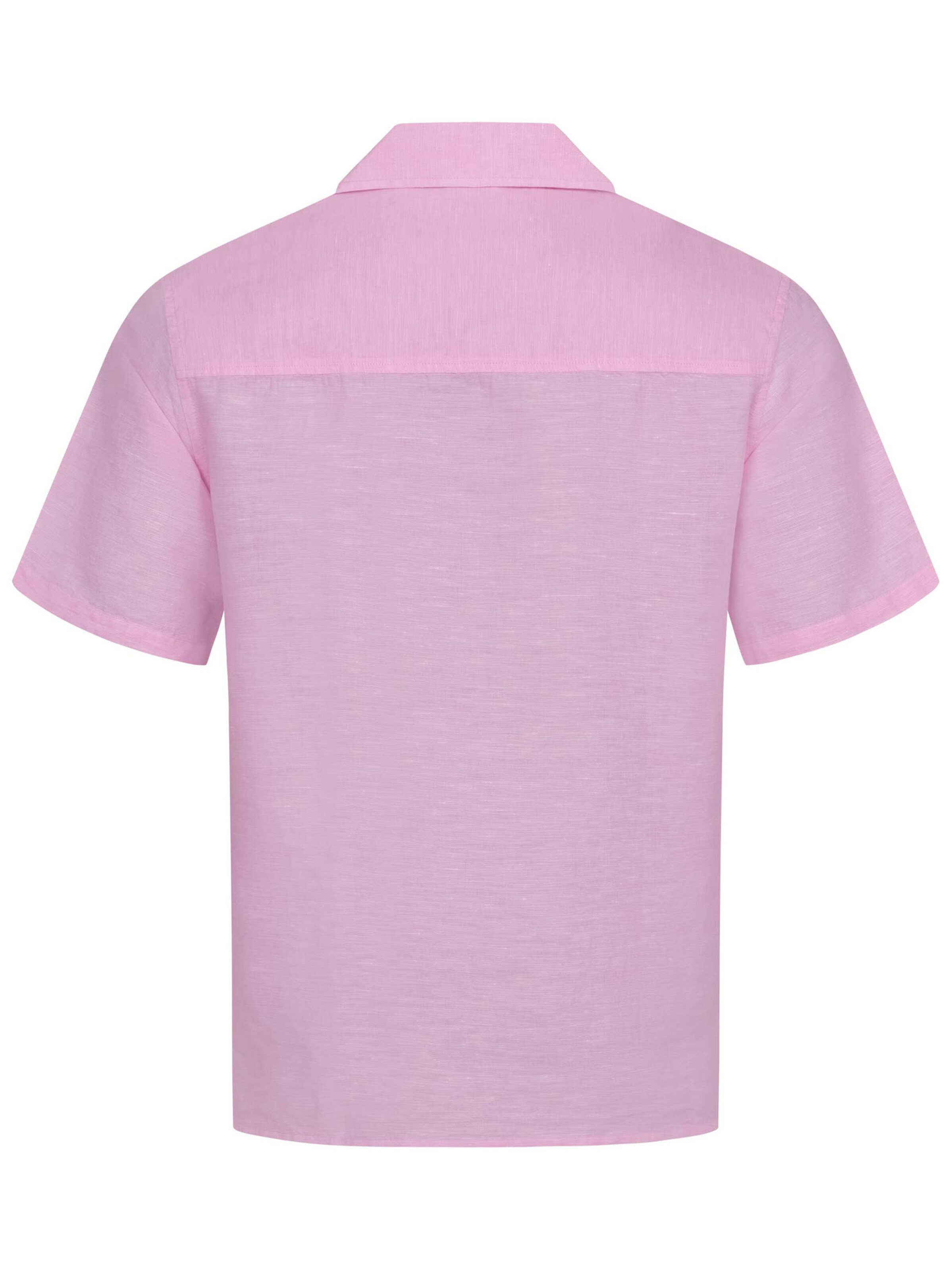 Coupe regular Chemise U.S. POLO ASSN. en rose