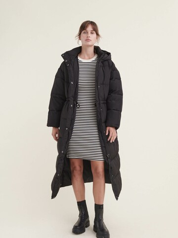 Manteau d’hiver 'Dagmar' basic apparel en noir : devant