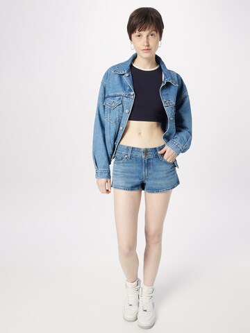 LEVI'S ® Loosefit Jeans 'Superlow Short' in Blau