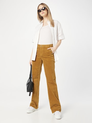 Maison 123 Flared Pants 'NINON' in Brown