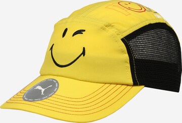 PUMA Καπέλο σε κίτρινο: μπροστά