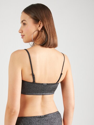 Calvin Klein Swimwear - Bandeau Top de bikini en negro