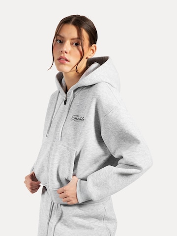 Smilodox Sweatjacke 'Enara' in Grau