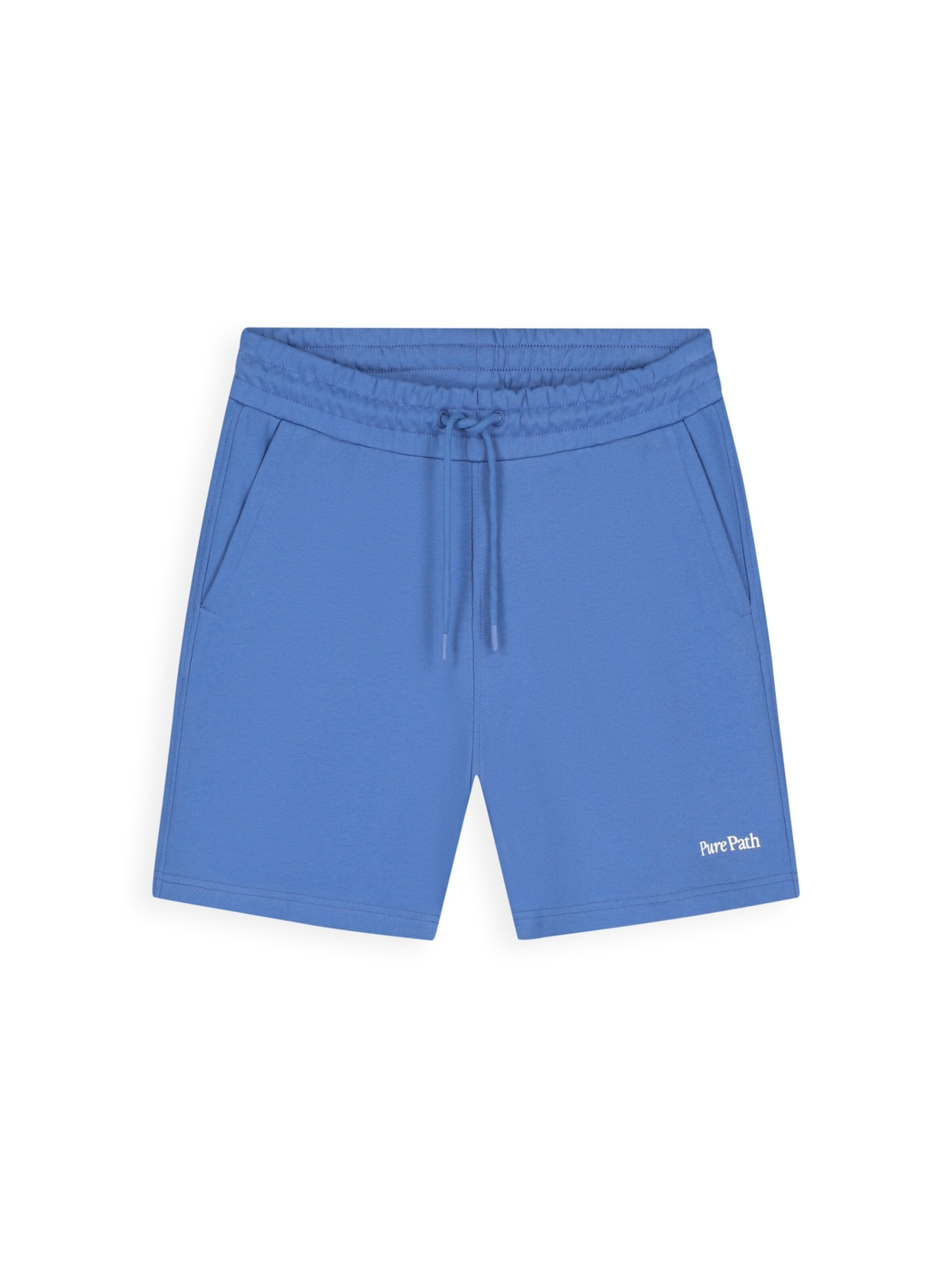 Pure Path Regular Pants in Blue: front