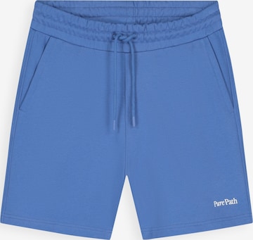 Pure Path Broek in Blauw: voorkant