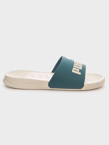 PUMA Mules 'Popcat 20 Slippers' in Green: front